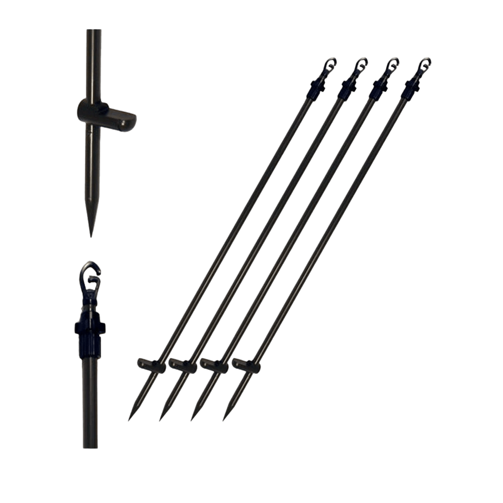 Justerbare stænger til jagtskjul